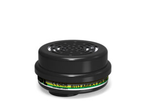Filtro A1B1E1K1-P3R compatible con máscara de evacuación de emergencias ADR